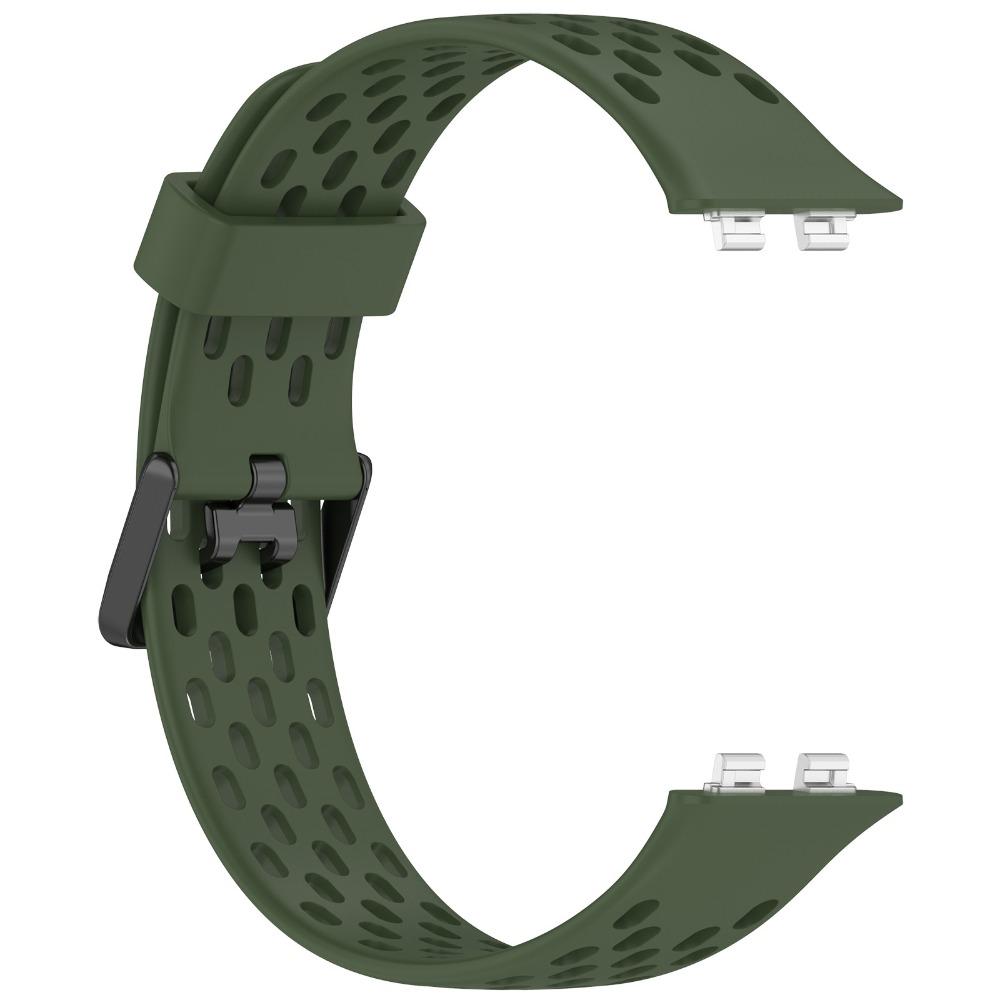 Silicone Strap for Huawei Band 11 Pro, Soft TPU Waterproof Sport Wristband Replacement Bracelet Smart Watch Accessories for Huawei Band 11