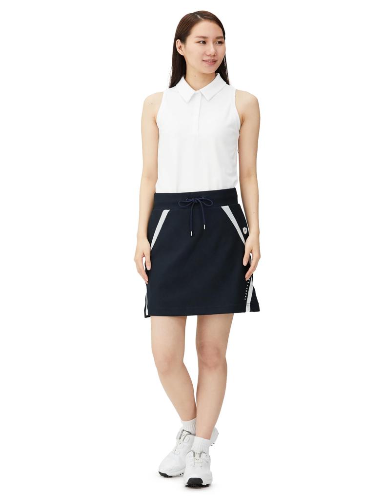 Skirt for Golf Navy 1 [Pearly Gates] Women's (Breathable/Drawcord/Suitable setup) / / 055-3234928 120_Dark [M]