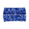 Bohemian Paisley Tie-Dye Wide Knot Headband for Women