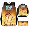 K-Pop Hunter Magic Girls New Children's Backpack DIY Customizable Unisex Student Bag Kindergarten Double Shoulder Cute Cartoon
