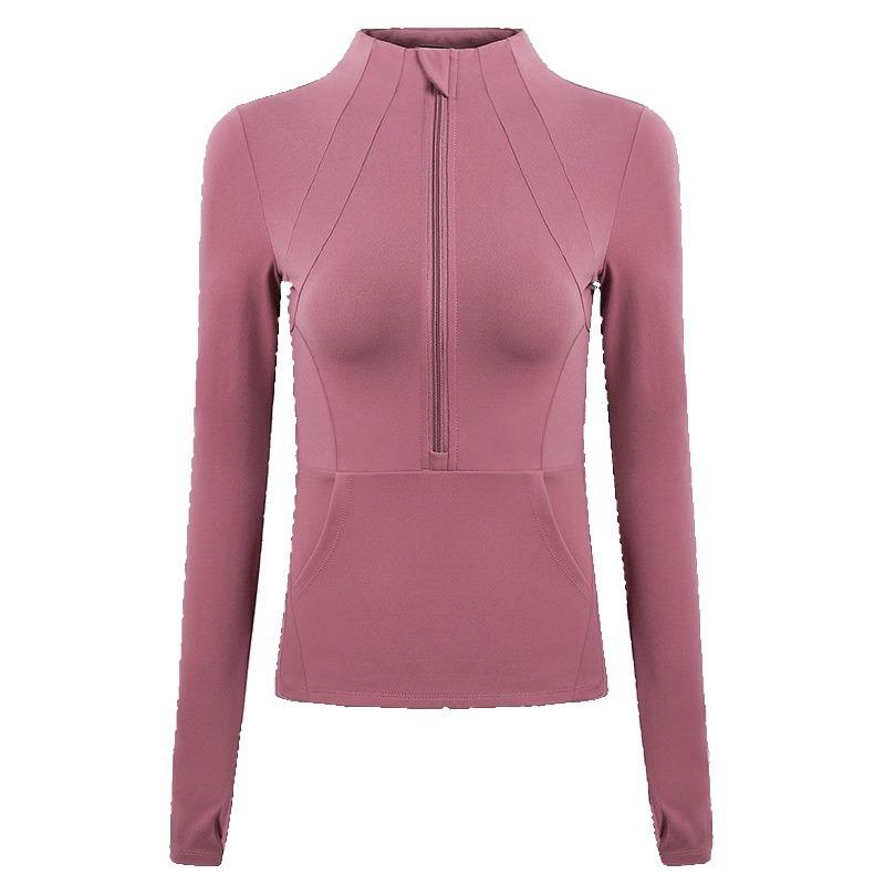 Plus Size Yoga Top Damen Frühling Herbst Lauf Fitness Kleidung Lose Sportbekleidung Schnelltrocknende Morgenjacke