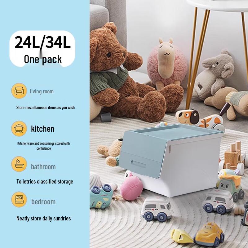 

Camellia Stackable Slanted Opening Storage Box 24L