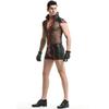 Men's Sex Uniform Suit, Men's Men's Nurse Uniform, Perspective Mesh Yarn, Role-playing Game Uniform