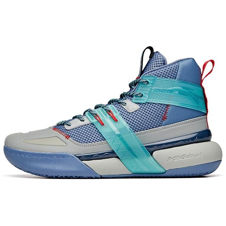 ANTA Quick Battle 4 Blue Teal Grey Men s 112041605-7 EU 40