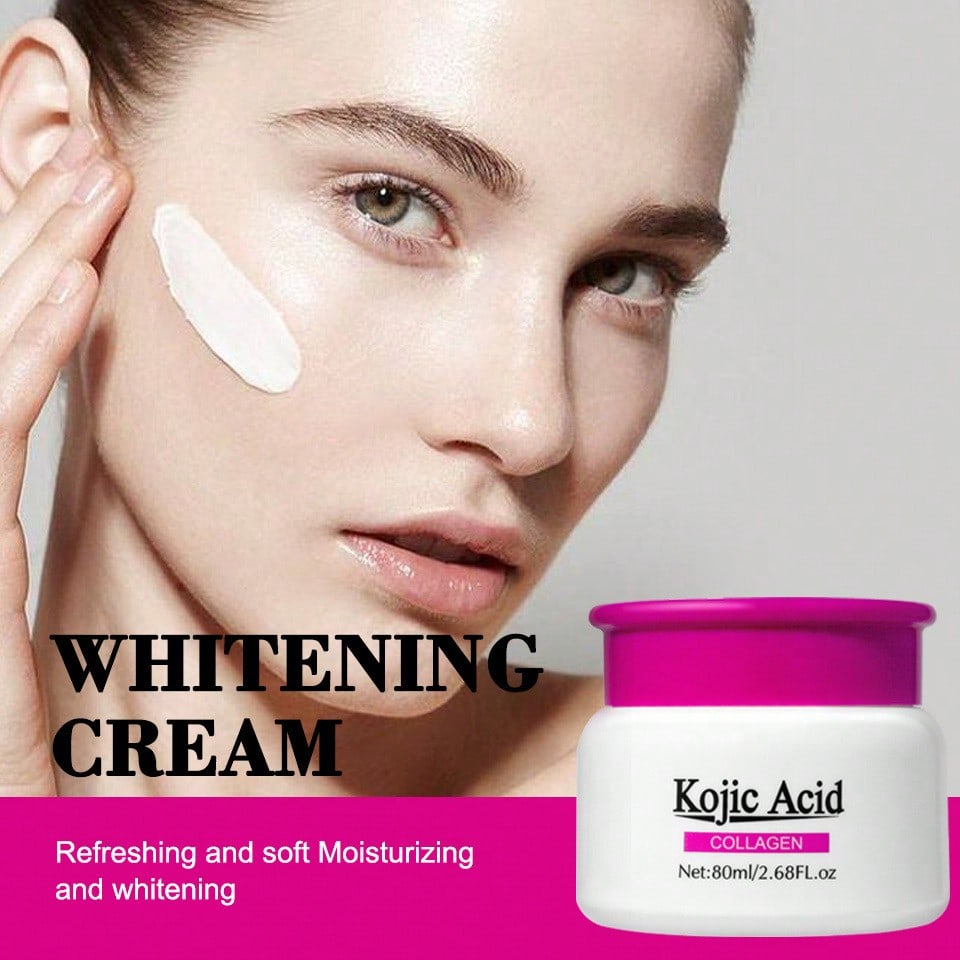 1PC bone collagen kojic acid face cream moisturizing, moisturizing and brightening