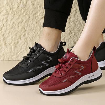 Wanderschuhe Frühling neue Reiseschuhe bequeme Laufschuhe mittleren Alters und ältere Menschen mit weichen Sohlen Sportschuhe für ältere Paare