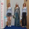 UNIFREE Plus Size Mock Two-Piece Slim Fit T-Shirt