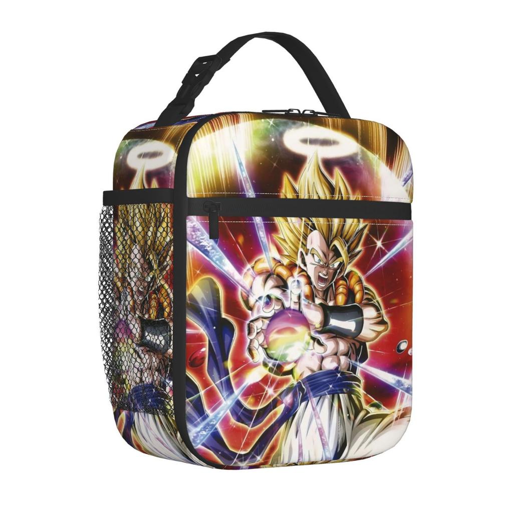 Bolsa de Almuerzo de Dibujos Animados, Bolsa de Picnic con Estampado Completo Para Estudiantes de Primaria y Secundaria, Bolsa Térmica Resistente al Desgaste de Gran Capacidad