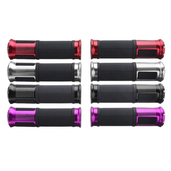 2Pcs Universal Motorcycle 22mm Handle Bar Hand Grips ATV for Honda Yamaha Suzuki