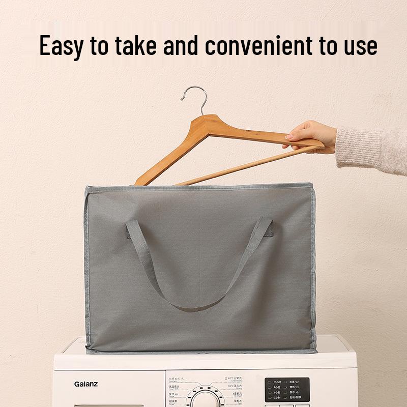 Foldable Triangular Clothes Hanger Storage Bag