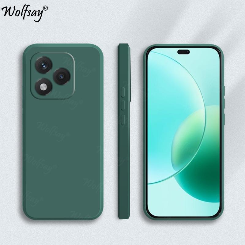 

Для Honor 400 Lite Чехол Оригинальный Жидкий Силиконовый Чехол Задняя Крышка Honor 400 Lite Чехол Для Honor 400 Lite Защита Камеры Чехол для Телефона Honor 400 Lite