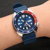 22mm 20mm 24mm Silicone Dive Strap for Seiko 5/SKX007/Turtle/Samurai – Black Blue Waterproof Watch Band with Pin Buckle