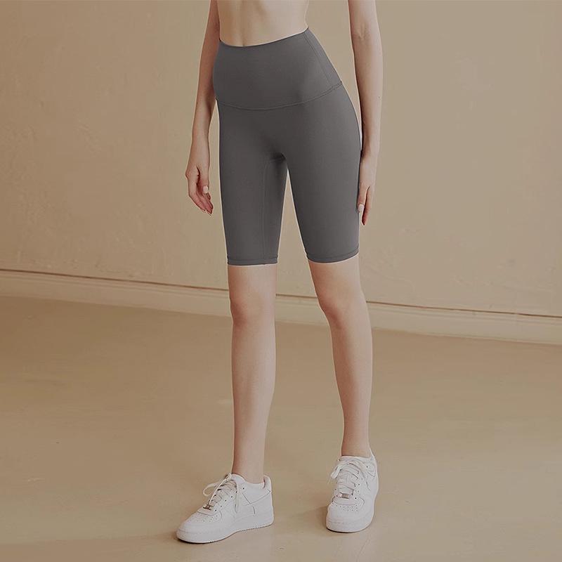 Women's No-Embarrassment High-Waist Yoga Shorts - Hip-Lifting, Tight-Fit for Fitness, Running, Cycling, & Summer Sports