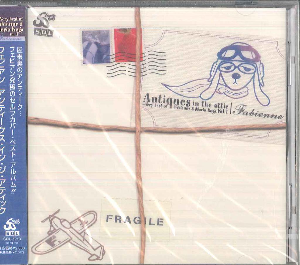 CD FABIENNE - Antiques In The Attic SDL1213 INDIES HOUSE 2002 Japan Obi Japanese Pop/Rock Used