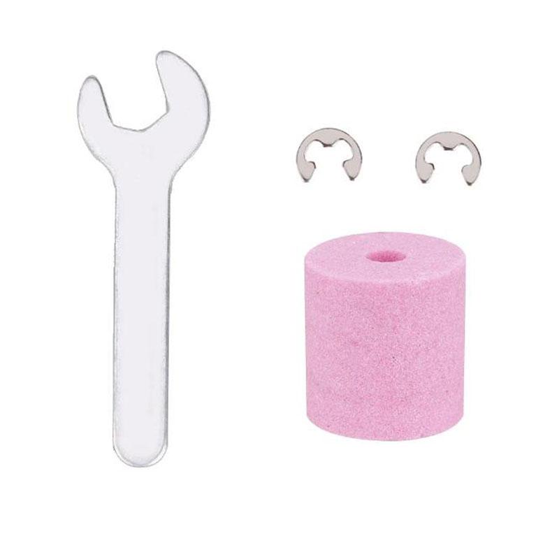 Affilatrice per punte da trapano portatile da 2.0-12.5mm 1 Set Affilatrice per punte per mola in corindone Utensile per punte da trapano