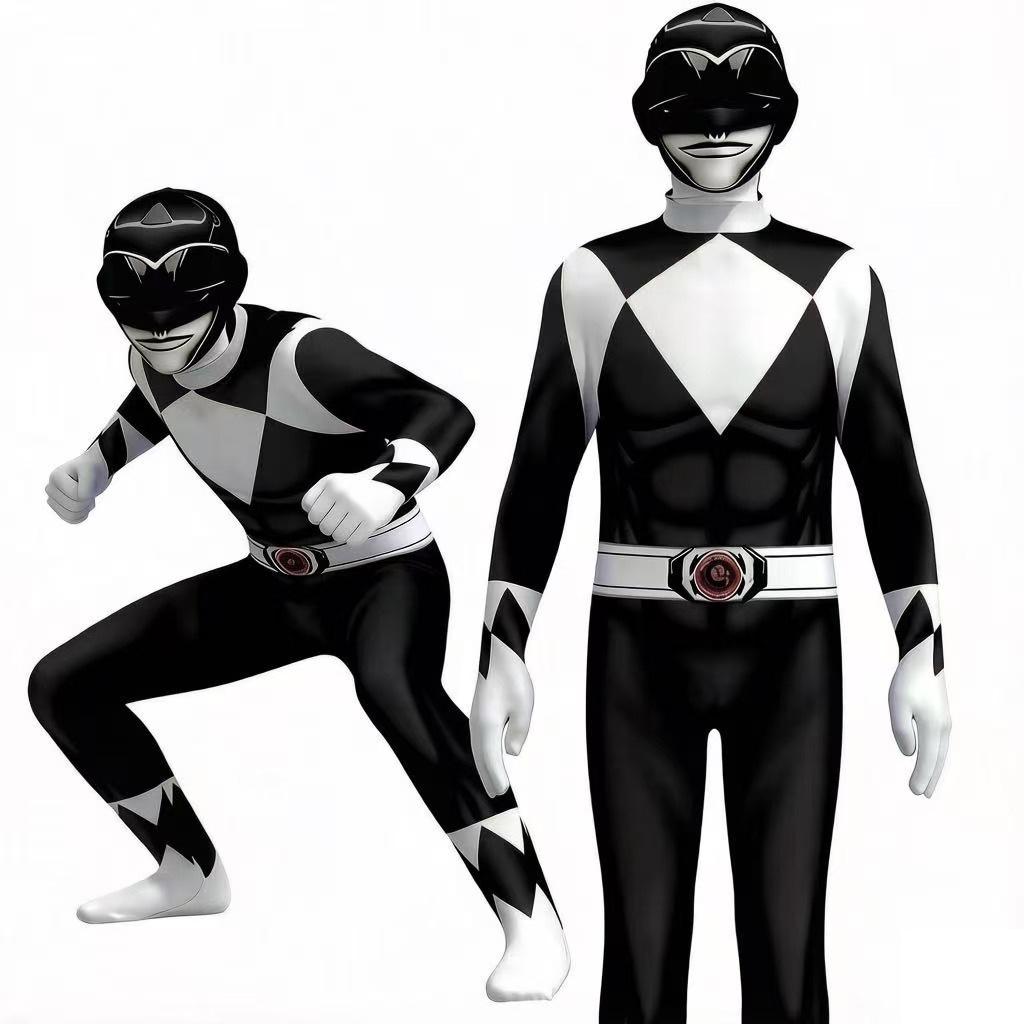 Children's Dinosaur Squadron Cosplay Jumpsuit - Halloween Party & Performance Costume