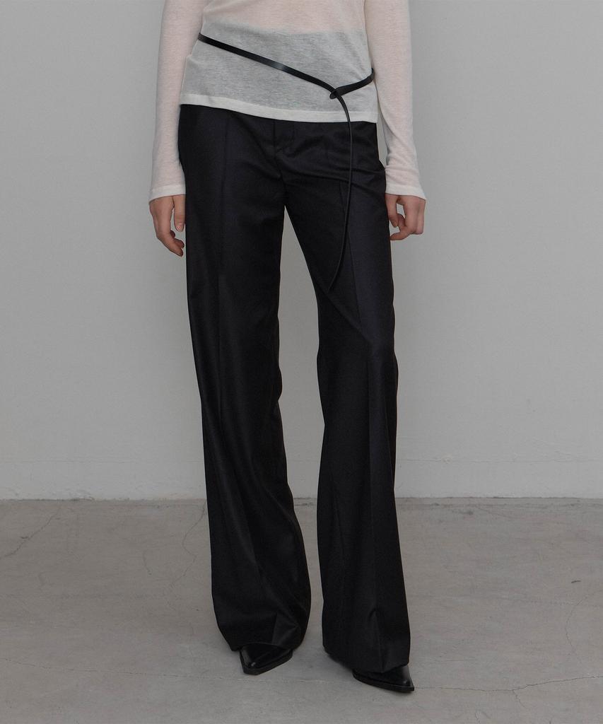 Deomago Basic Wool Slacks_Brown