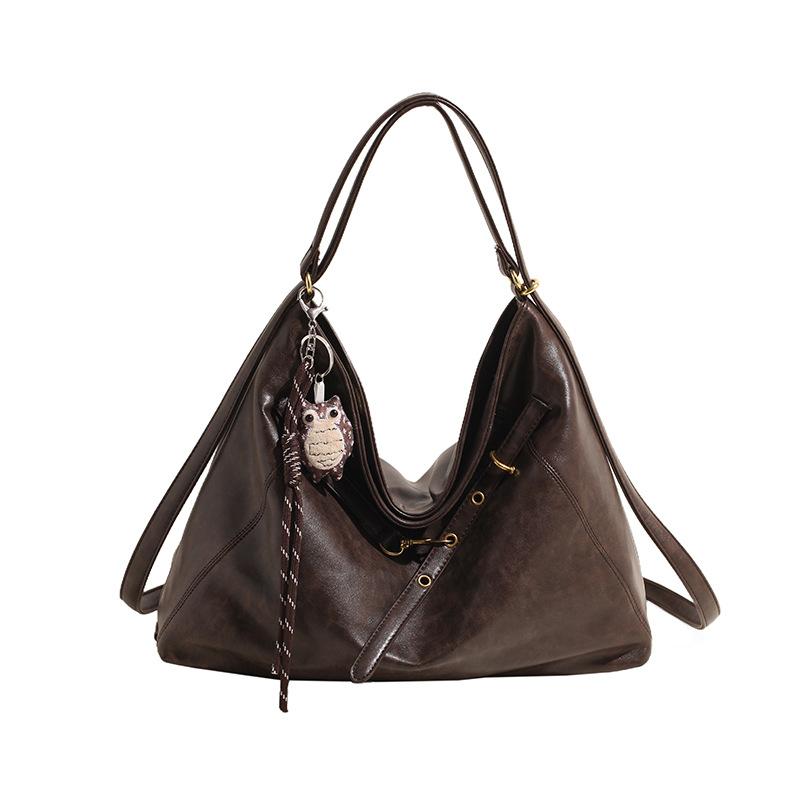 

Ретро рюкзак для женщин, новая модная корейская версия сумки-тоут, повседневная универсальная сумка через плечо большой емкости