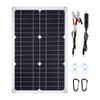 100W 18V Solar Panel Dual USB Solar Cell 30A Solar Charge Controller Power Bank for Mobile Phone MP3 Camping Hiking Outdoor