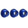 3pcs M20 Crank Cover Screws Rustproof Corrosion Resistant Aluminum Alloy Bike Crank Cover Screws for Mountain Bike