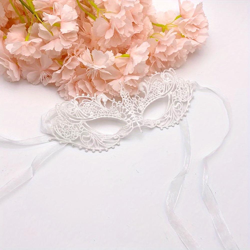 Women Sexy Hollow Lace Masquerade Bronzing Princess Party Cosplay Prom Props Costume Nightclub Queen Masquerade