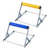 Adjustable Height Cutting Machine Support Frame Stainless Steel Foldable Cutting Stand Lifting Roller Fixed Bracket