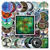 50 Life Tree Graffiti Totem Stickers - Waterproof and Creative Decorations for Skateboards and Luggage.