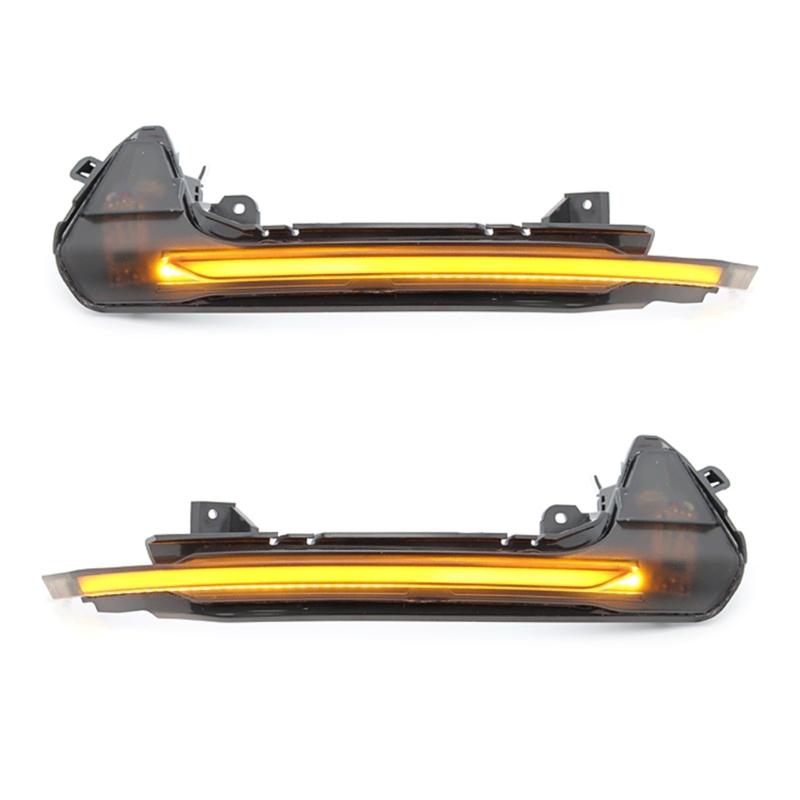 2Pcs LED Dynamic Turn Signal Light for A6 C7 A6 4G 2013-2018, S6 2013-2017 Mirror Indicator Blinker Lamp