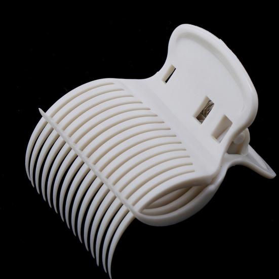 10Pcs Hot Roller Clips Portable Reusable Hair Curler Claw Clip Women Girls Home Salon Hair Section Styling Securing Clamp