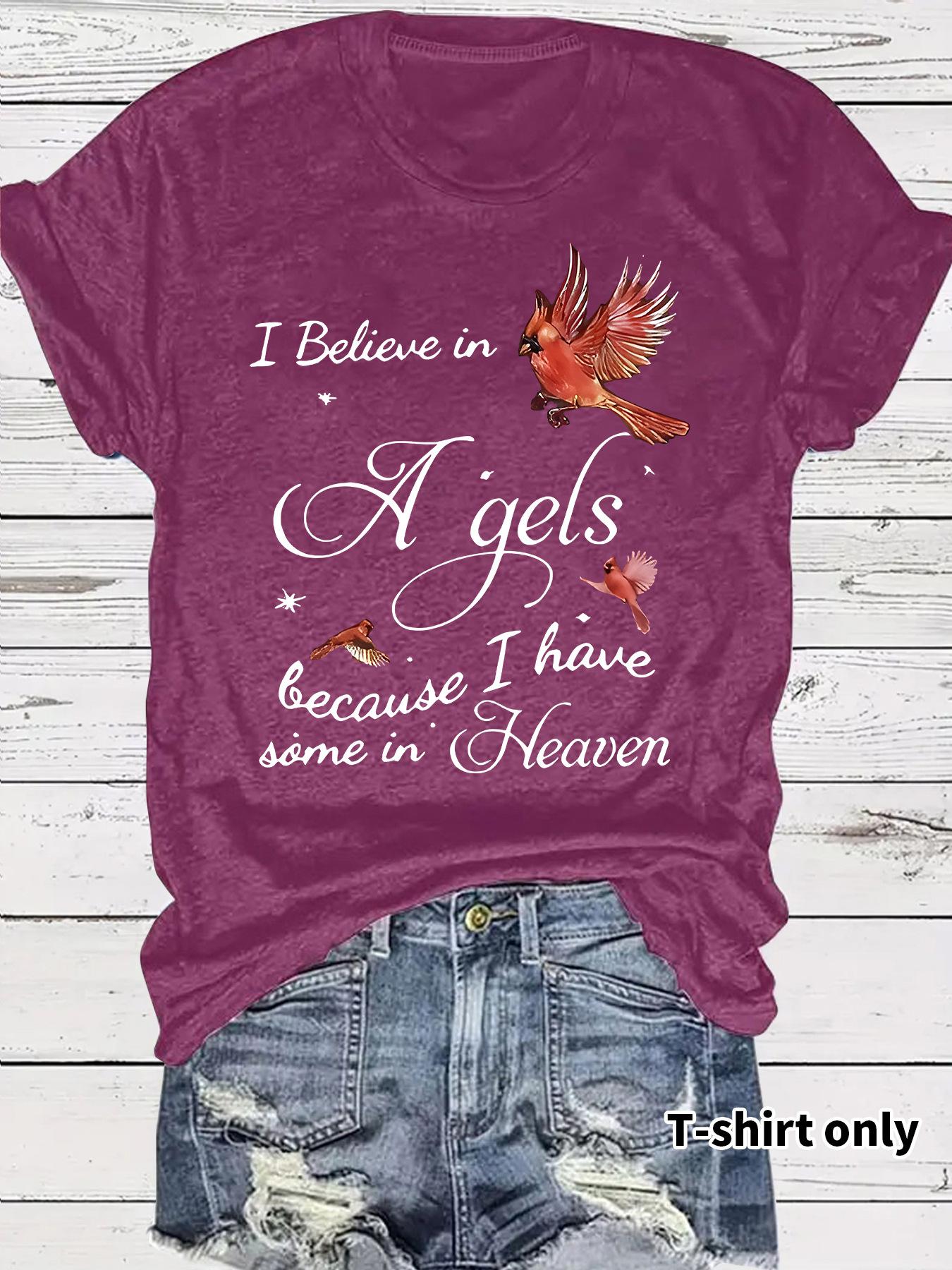 

Женская новая летняя футболка с круглым вырезом и коротким рукавом, вдохновляющий лозунг, удобная футболка XXL фиолетовый/красный