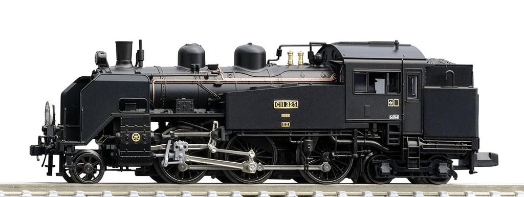 TOMIX N-spor Tobu-jernbane C11 type 325 8618 Jernbanemodell damplokomotiv