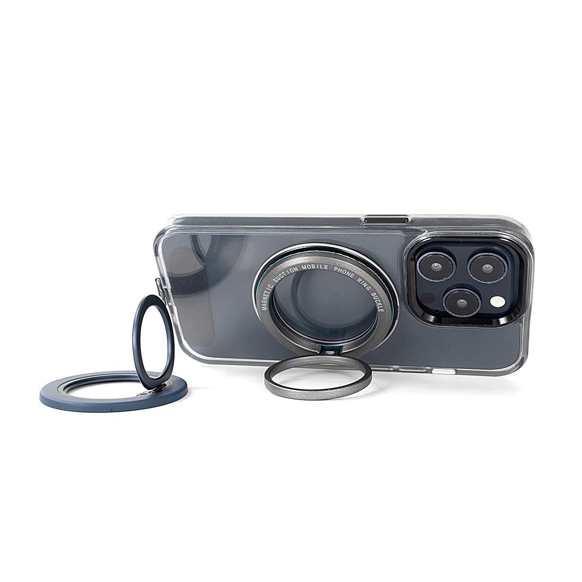 

Cross360 Rotating Magnetic Finger Ring Holder for iPhone 15 Pro Max & iPhone 14 Cases серебряный