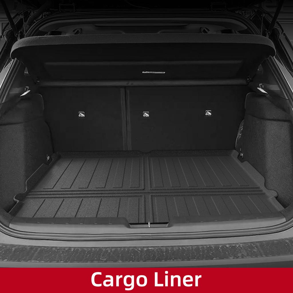 LUCKEASY Left Hand Drive for Nissan Kicks 2nd Gen Fuel 2025 2026 Car All-weather Floor Mats Cargo Trunk Pad TPE Accessories