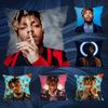 Rapper J-Juice W-Wrld Cool Throw Pillow Case For 45*45cm,55*55cm,30*30cm For Home Bedroom Decoration And Protector