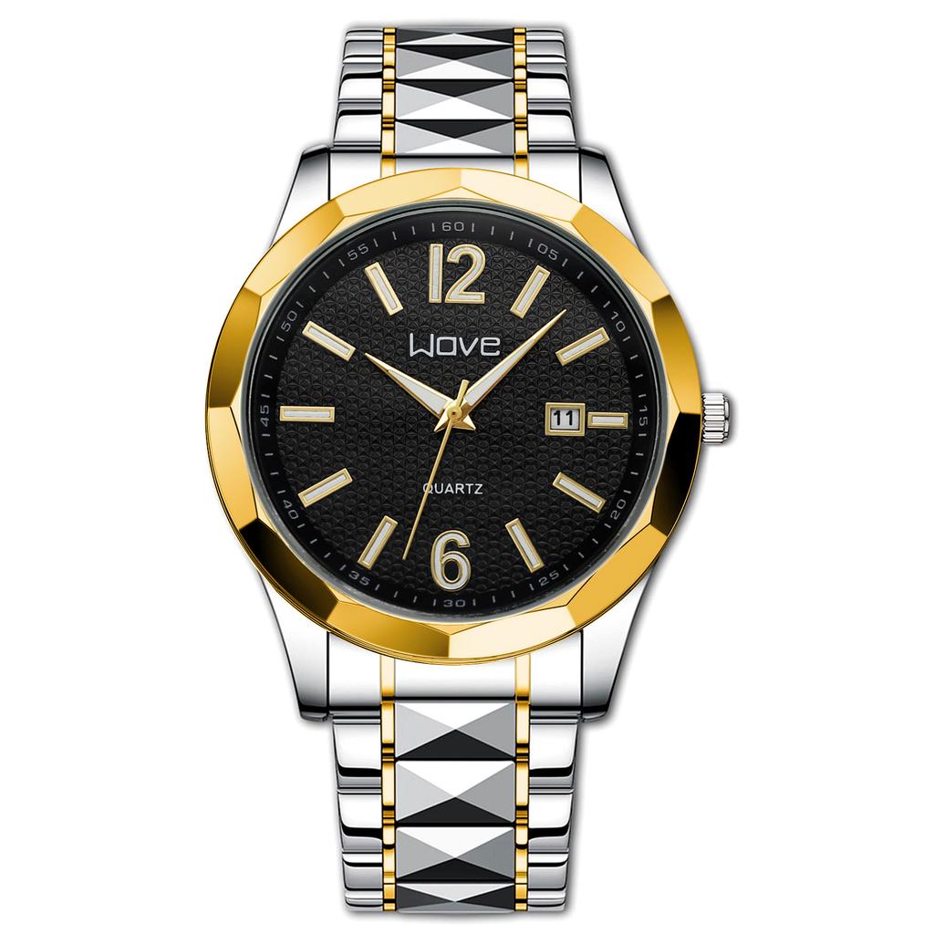 Watch Couple, Luminous Fashion Digital Watch, Simple Gift Business Men'S Watch High Value Women'S Watch
