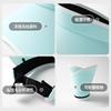 Summer peach heart sun hat UV protection cycling sun protection hat large brim sun hat women's face visor