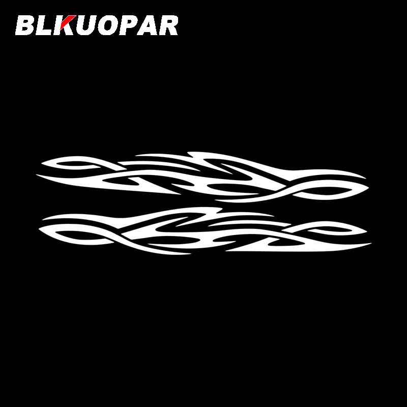 BLKUOPAR for Tribal Flame Car Stickers Scratch-Proof Creative Decals Car Accessories Simple Motorcycle Helmet Decor DIY