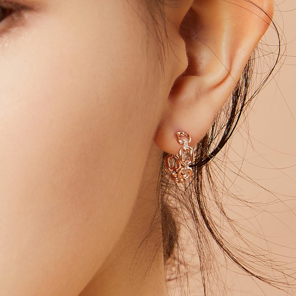 Monograph Carmen Earrings Mger020S 14K Gold Plated