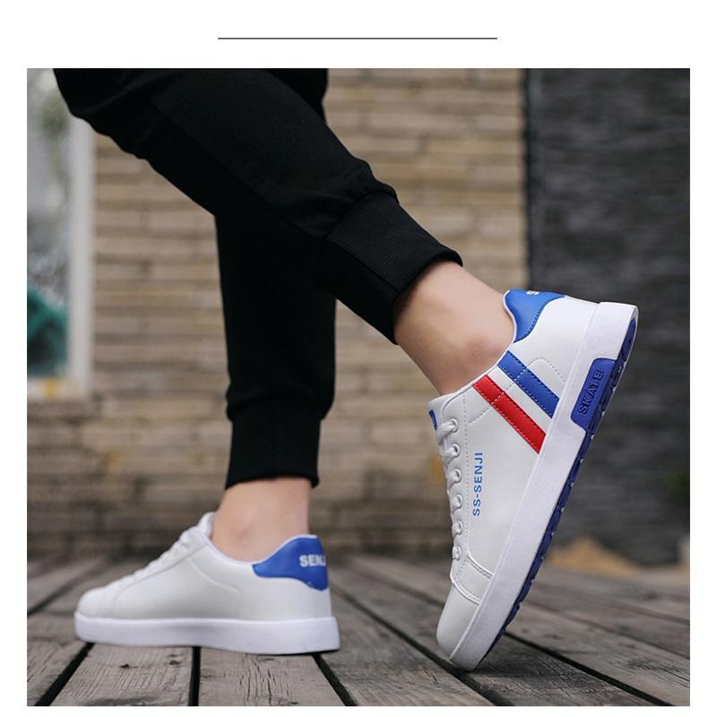 Herr Vattentäta Golfskor Andningsbara Dämpande Sneakers Halkfria Sportskor Ljus Utomhus Promenad Träningsskor Läder Brädskor