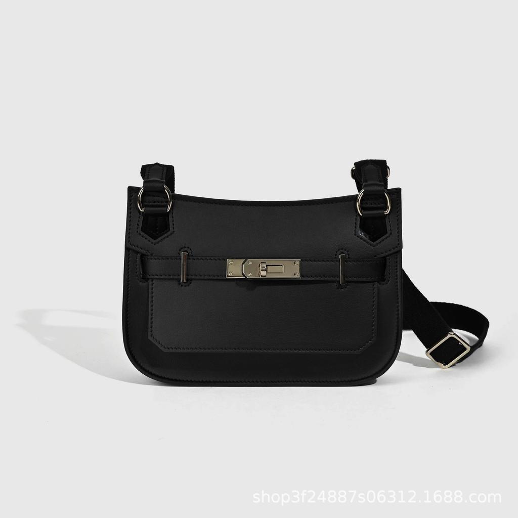 Nouveau Sac pour Femme 2024 Cuir de Vachette Mini Bohème Polyvalent Bandoulière Sac à Bandoulière en Cuir pour Femme Sens Premium Épaule Sac sous le Bras Femme