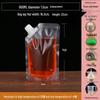 Disposable Transparent Spout Bag for Soy Milk, Chinese Medicine, Soup, or Beverages - Self-Standing and Convenient for Takeaway