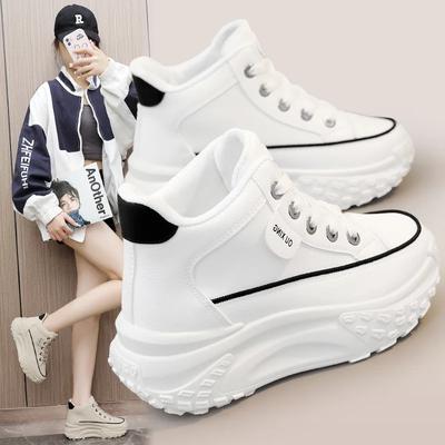 Modische Bequeme Damen Schuhe All-Match Flache High-Top Lässige Studenten Schuhe 35-43 Größe Schön 2024