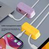 Magnetic Dual-Port Cable Organiser for Desktop or Wall Mounting