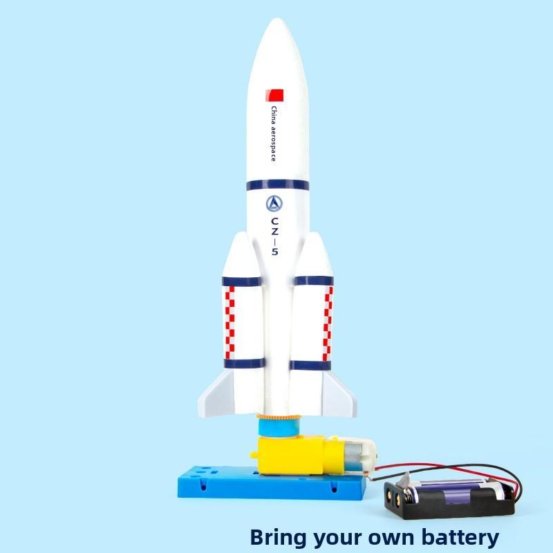 

Simulated Rocket Assembly Model Experiment Material Set For Science Learning