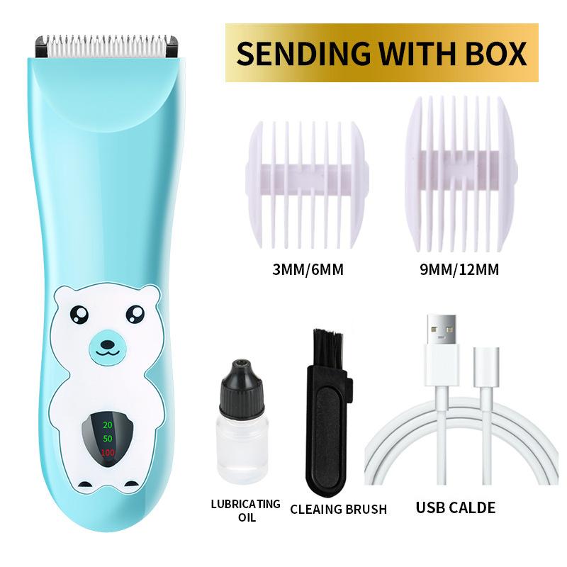 New Hair Clipper Electric Baby Hair Clipper Children's Razor Electric Clipper Rechargeable Baby Electric Clipper Barber Clipper