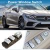 Power Window Switch for Mercedes-Benz E-Class W213 W238 No.2139055103 Window Control Switch ABS Black Front Driver Side