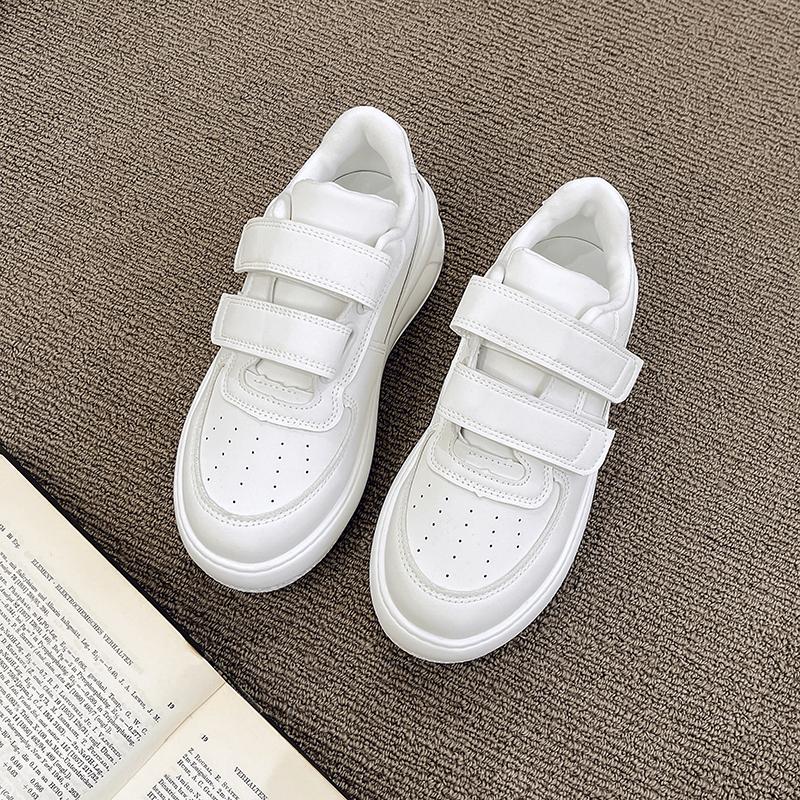 Fashion 2025 Women Sneakers Fashion Shoes Spring Trend Casual Flats Female New Fashion Comfort White Vulcanized Platform Shoes for Women