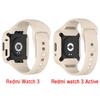 Silicone Strap with Case for Redmi Watch 3 / Redmi Watch 3 Active Strap Replacement Bracelet Protective Shell Cover
