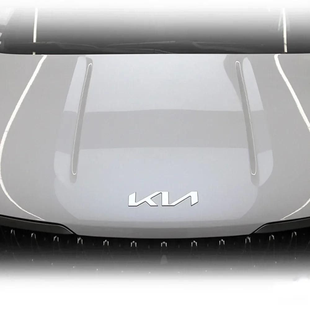 Car Front Hood Rear Trunk Letter Emblem Badge Sticker for KIA CARNIVAL SPORTAGE K3 KX3 K5 KX5 Ceed Rio Soul Forte Optima Stinger VP5