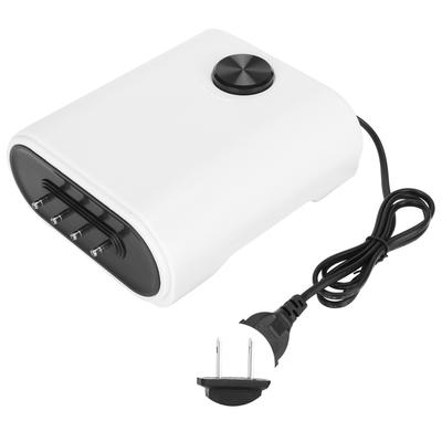 Electronic Aquarium Air Pump Wirh 4 Outlets Fish Tank Quiet Oxygen Pump AdjustableUS Plug 110V
